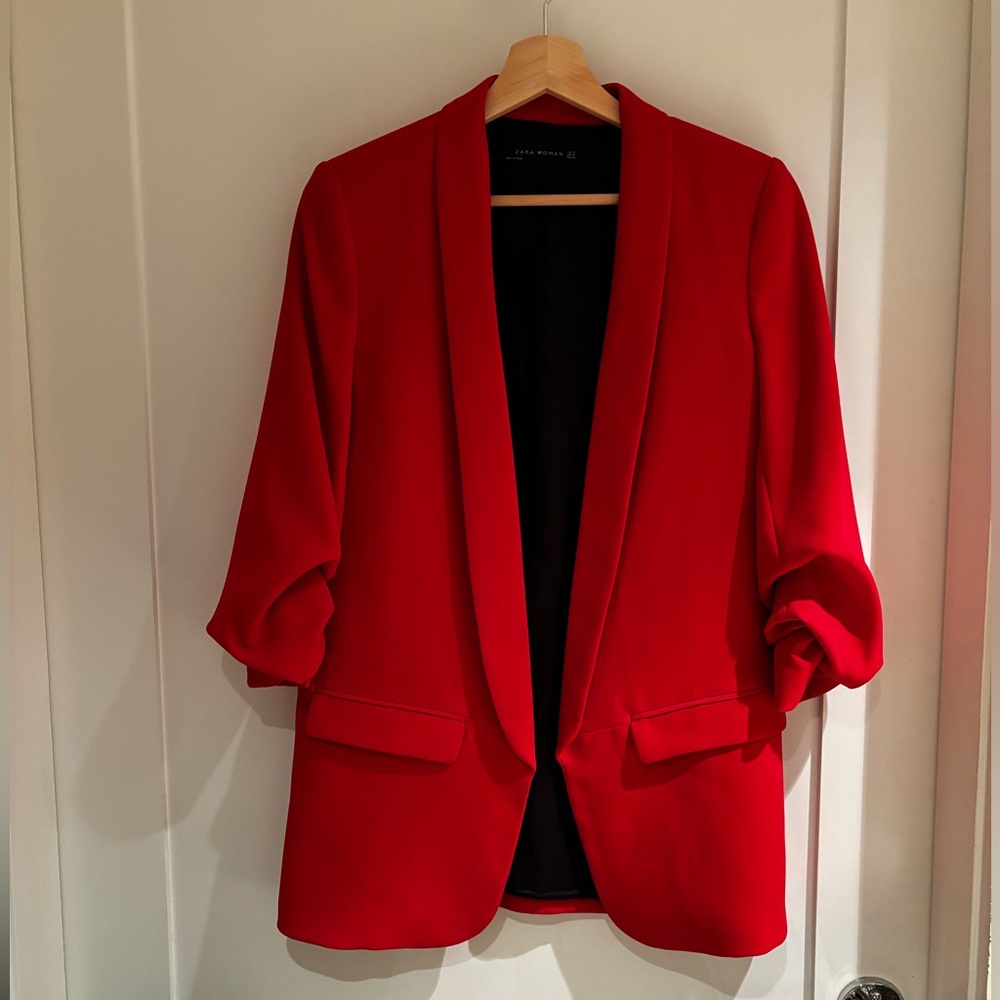 NWOT Zara Longline Blazer